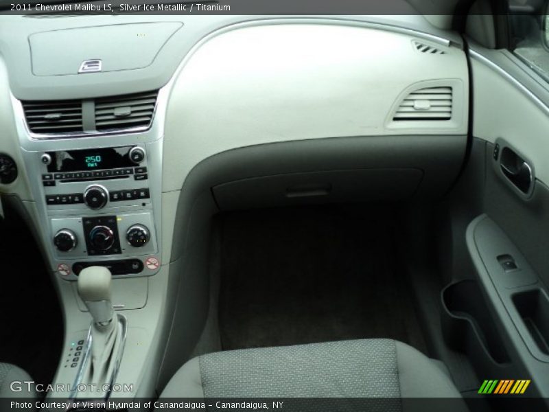Silver Ice Metallic / Titanium 2011 Chevrolet Malibu LS