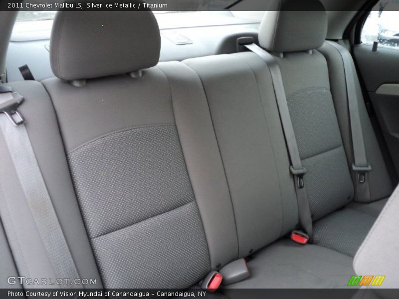 Silver Ice Metallic / Titanium 2011 Chevrolet Malibu LS