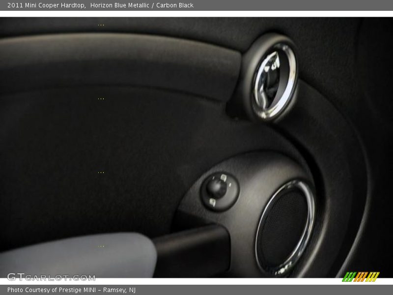 Horizon Blue Metallic / Carbon Black 2011 Mini Cooper Hardtop