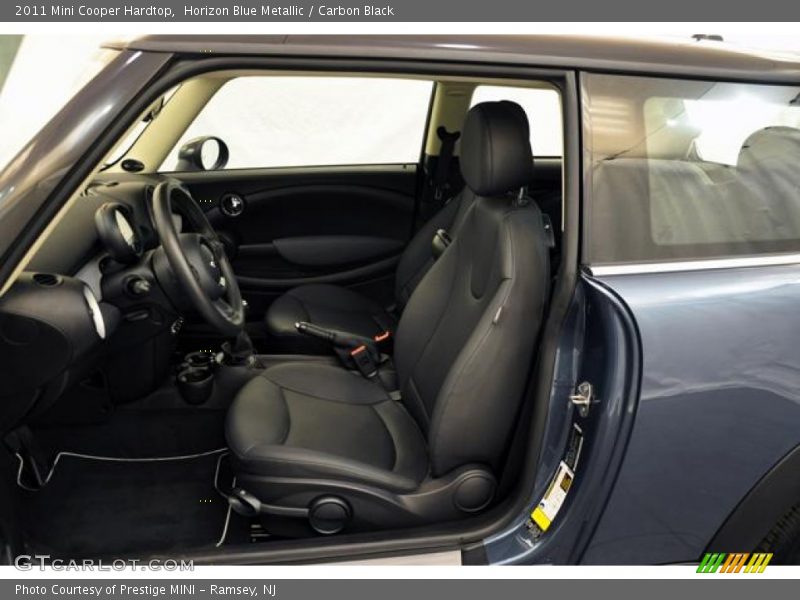 Horizon Blue Metallic / Carbon Black 2011 Mini Cooper Hardtop
