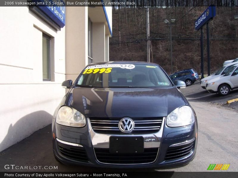 Blue Graphite Metallic / Anthracite Black 2006 Volkswagen Jetta 2.5 Sedan