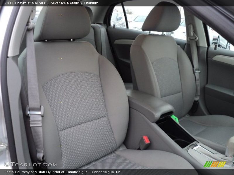 Silver Ice Metallic / Titanium 2011 Chevrolet Malibu LS