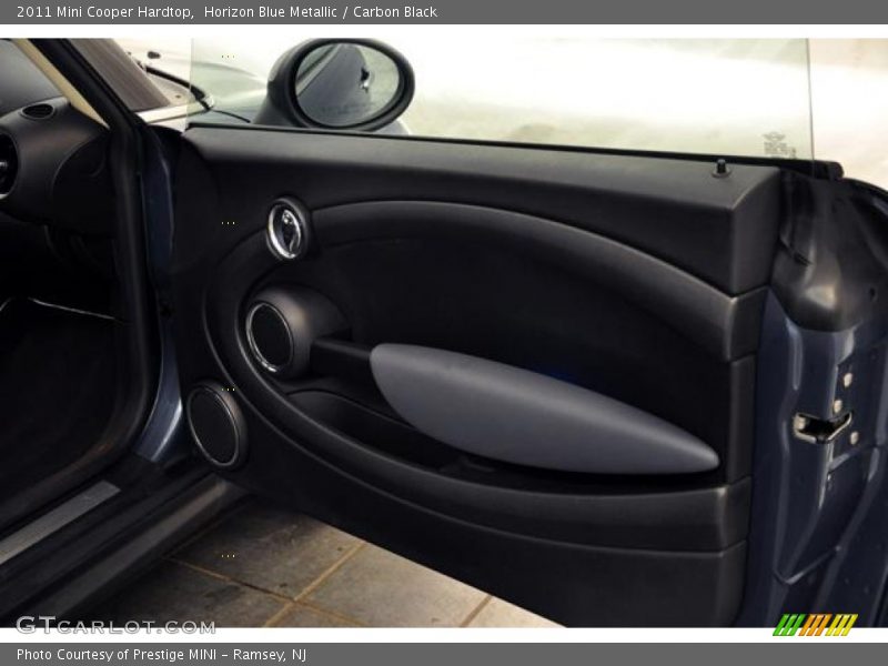 Horizon Blue Metallic / Carbon Black 2011 Mini Cooper Hardtop