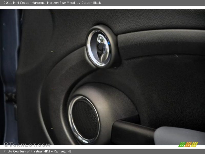 Horizon Blue Metallic / Carbon Black 2011 Mini Cooper Hardtop