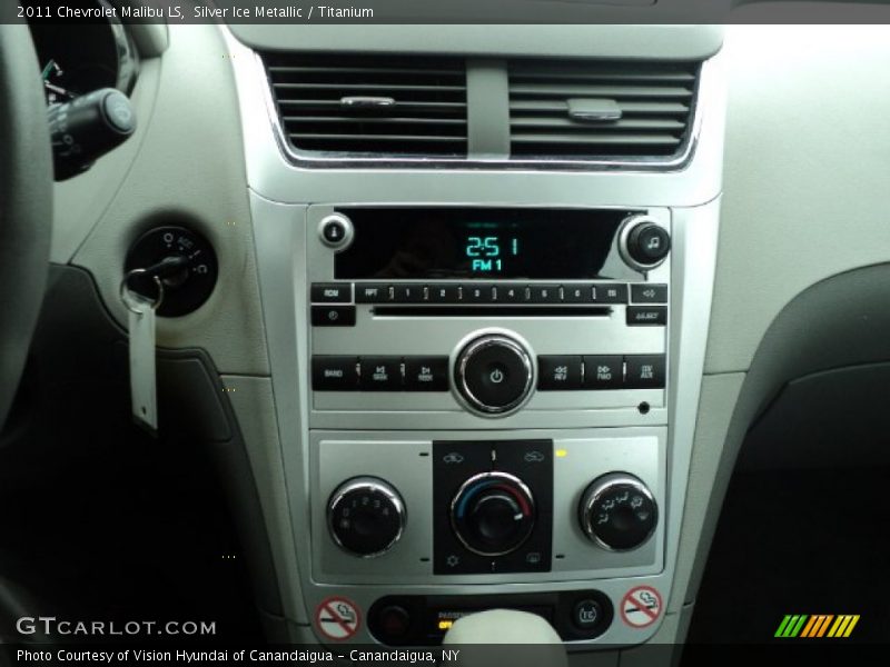Silver Ice Metallic / Titanium 2011 Chevrolet Malibu LS