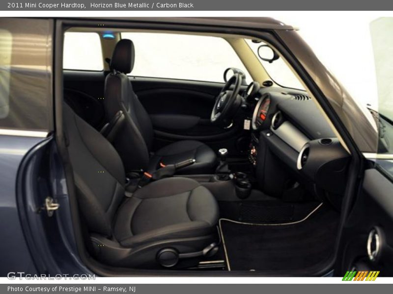 Horizon Blue Metallic / Carbon Black 2011 Mini Cooper Hardtop