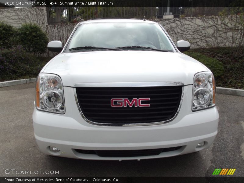 Summit White / Light Titanium 2010 GMC Yukon XL SLT 4x4