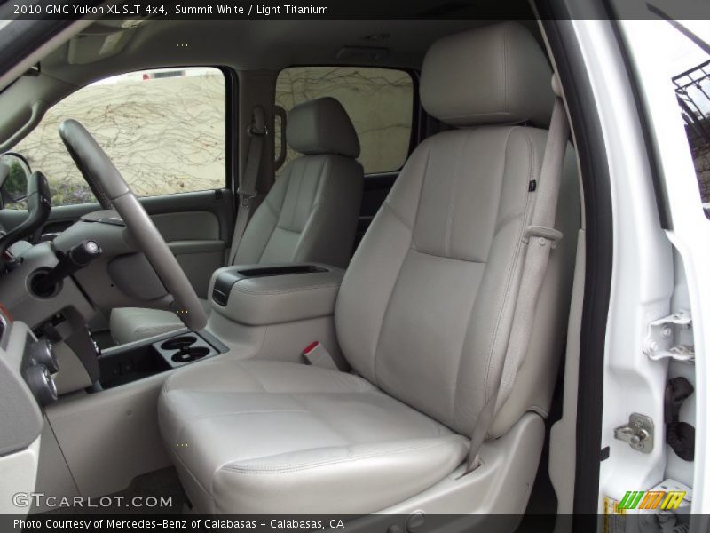 Summit White / Light Titanium 2010 GMC Yukon XL SLT 4x4