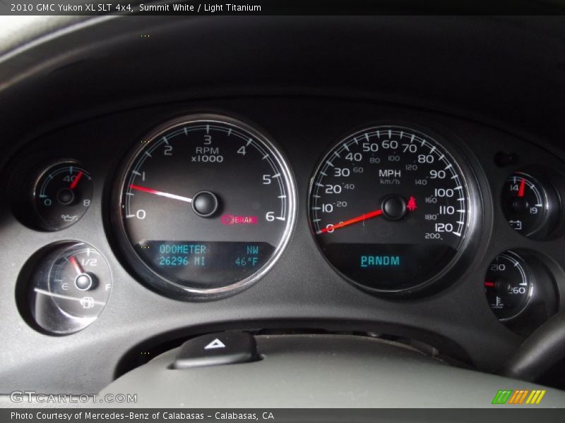 Summit White / Light Titanium 2010 GMC Yukon XL SLT 4x4
