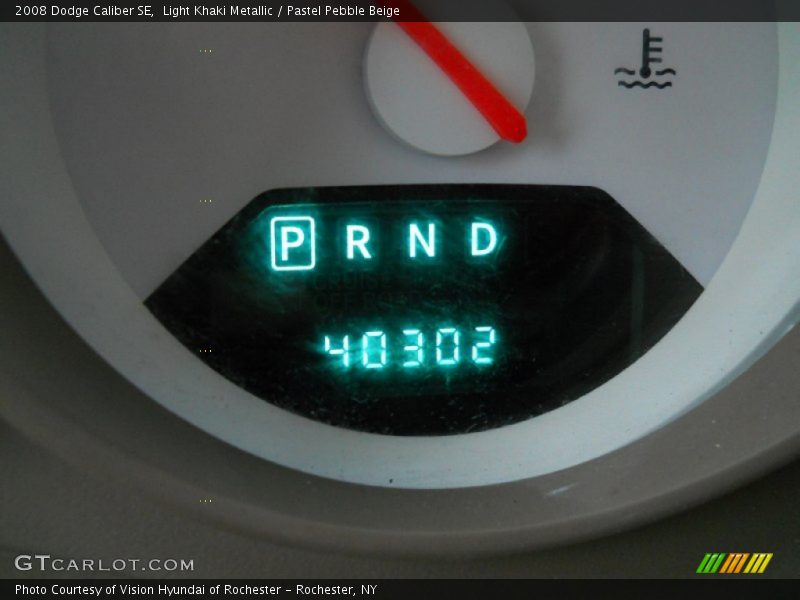 Light Khaki Metallic / Pastel Pebble Beige 2008 Dodge Caliber SE