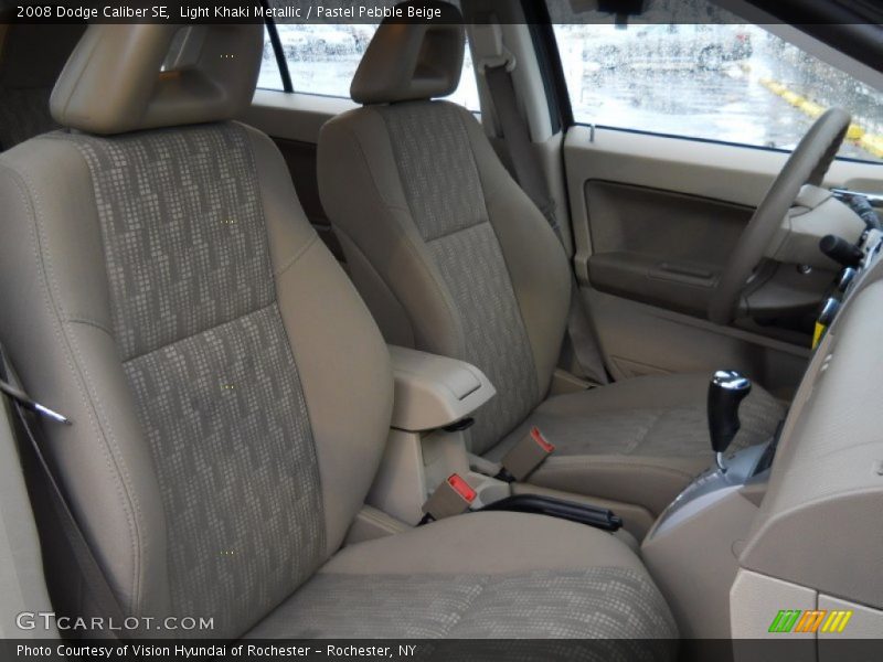 Light Khaki Metallic / Pastel Pebble Beige 2008 Dodge Caliber SE