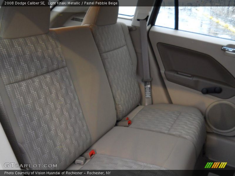 Light Khaki Metallic / Pastel Pebble Beige 2008 Dodge Caliber SE