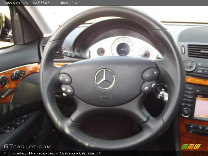  2009 E 550 Sedan Steering Wheel