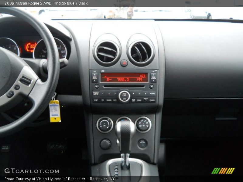 Indigo Blue / Black 2009 Nissan Rogue S AWD