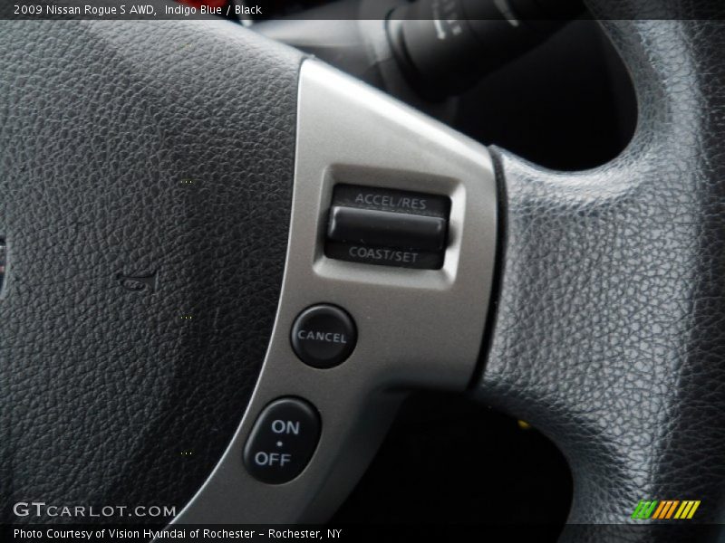 Indigo Blue / Black 2009 Nissan Rogue S AWD