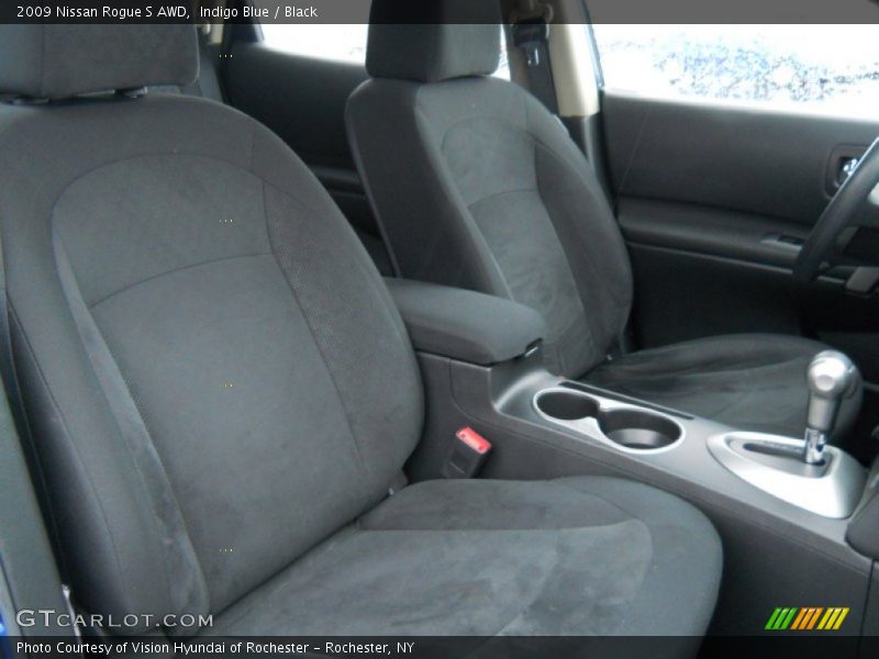 Indigo Blue / Black 2009 Nissan Rogue S AWD