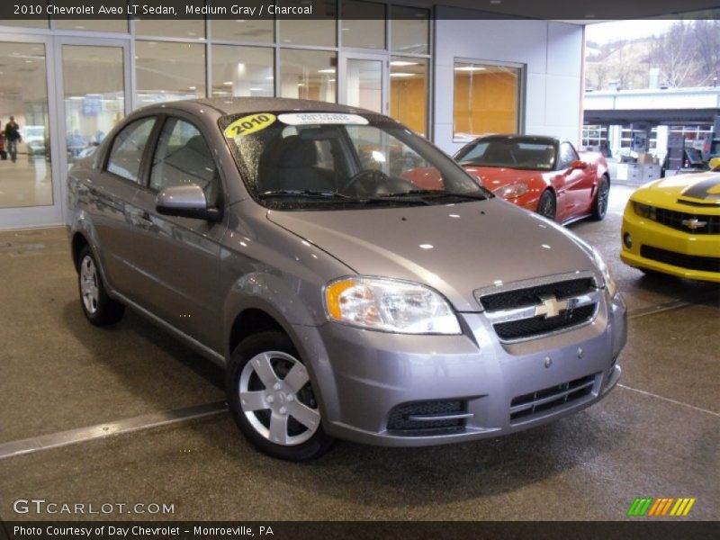 Medium Gray / Charcoal 2010 Chevrolet Aveo LT Sedan