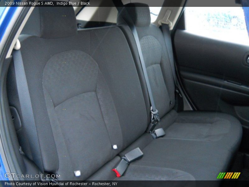 Indigo Blue / Black 2009 Nissan Rogue S AWD