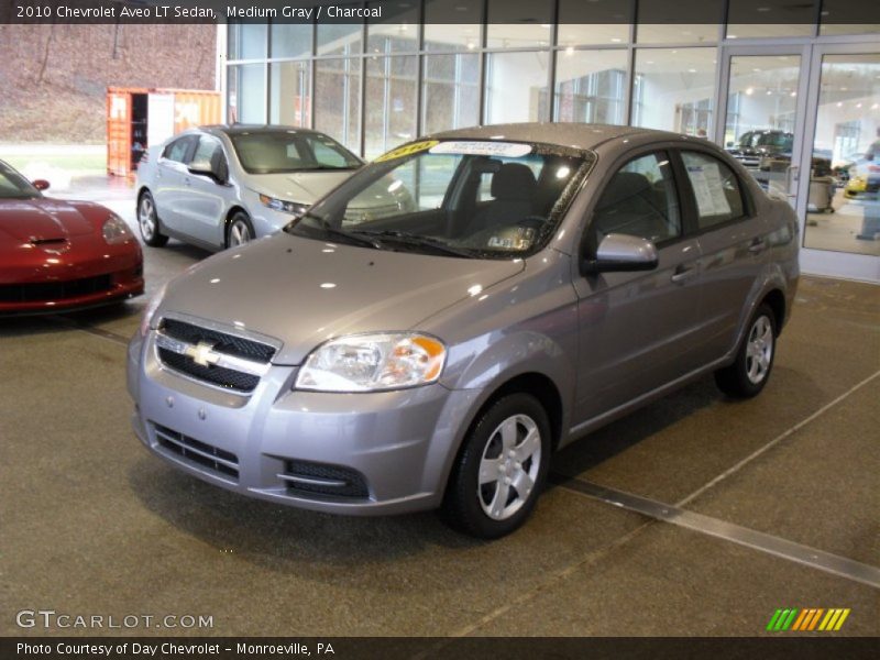Medium Gray / Charcoal 2010 Chevrolet Aveo LT Sedan