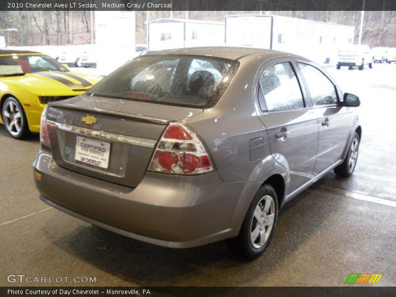 Medium Gray / Charcoal 2010 Chevrolet Aveo LT Sedan