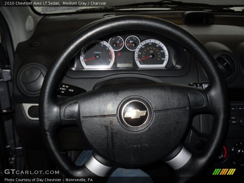 Medium Gray / Charcoal 2010 Chevrolet Aveo LT Sedan