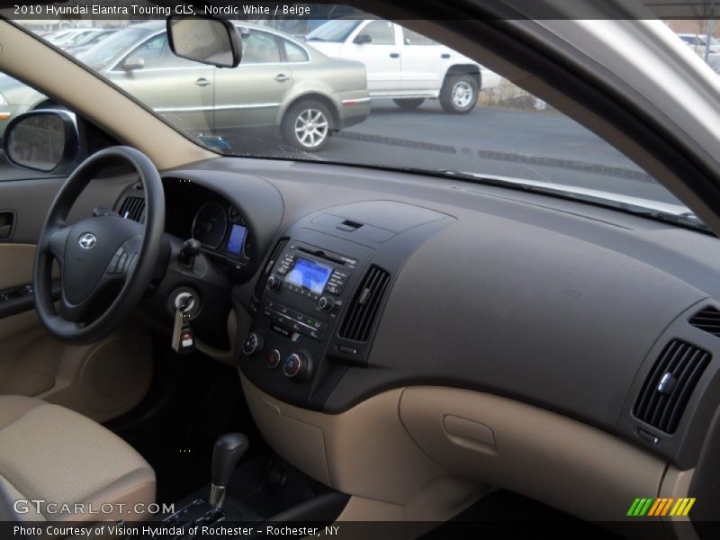 Dashboard of 2010 Elantra Touring GLS