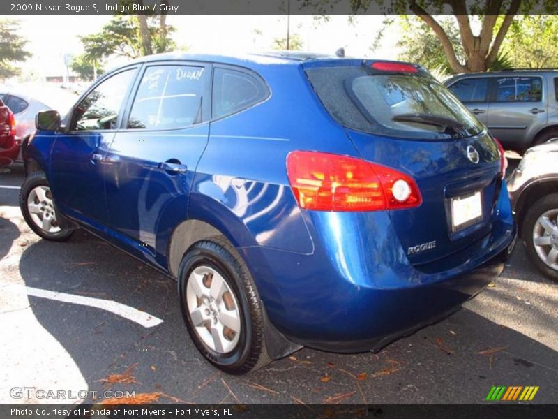 Indigo Blue / Gray 2009 Nissan Rogue S