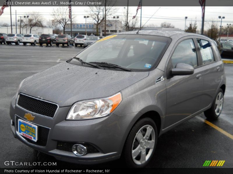 Medium Gray / Charcoal 2011 Chevrolet Aveo Aveo5 LT