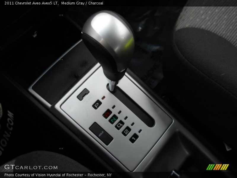 Medium Gray / Charcoal 2011 Chevrolet Aveo Aveo5 LT