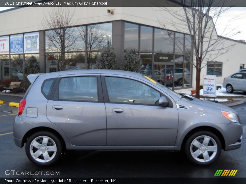 Medium Gray / Charcoal 2011 Chevrolet Aveo Aveo5 LT