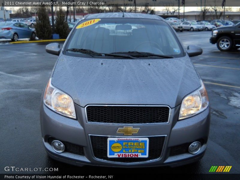 Medium Gray / Charcoal 2011 Chevrolet Aveo Aveo5 LT