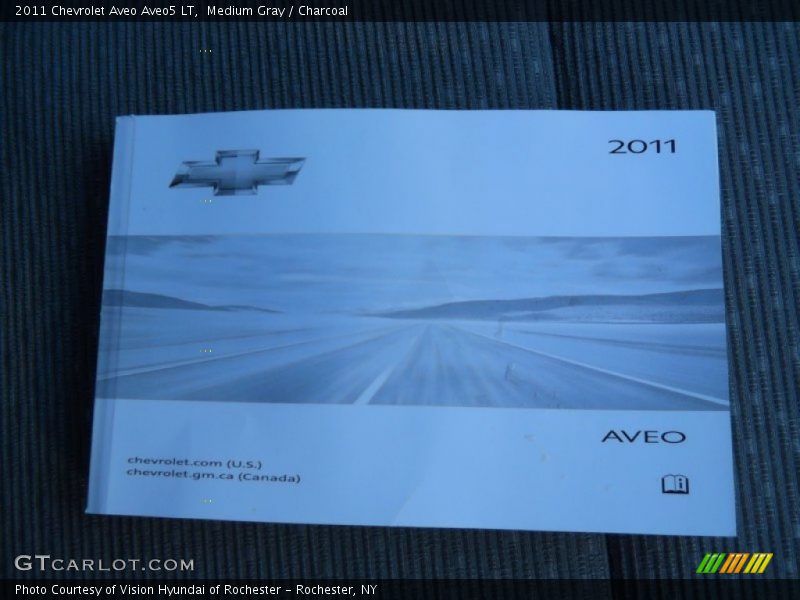 Medium Gray / Charcoal 2011 Chevrolet Aveo Aveo5 LT