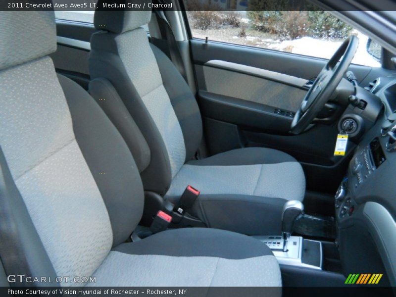 Medium Gray / Charcoal 2011 Chevrolet Aveo Aveo5 LT