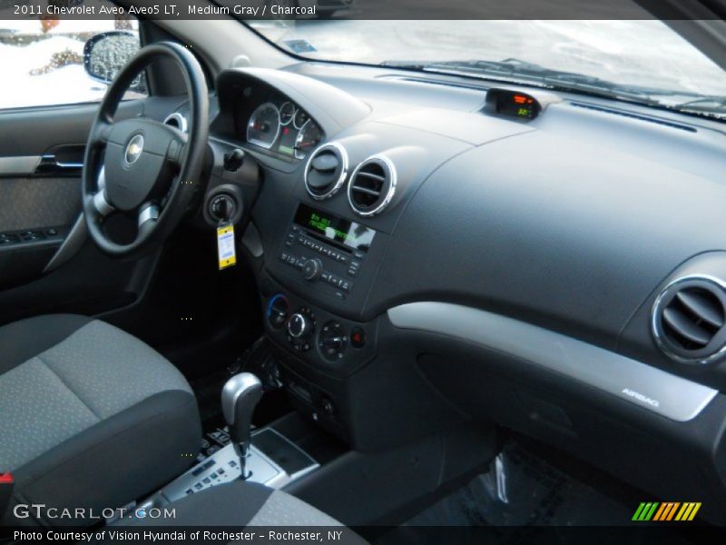 Medium Gray / Charcoal 2011 Chevrolet Aveo Aveo5 LT