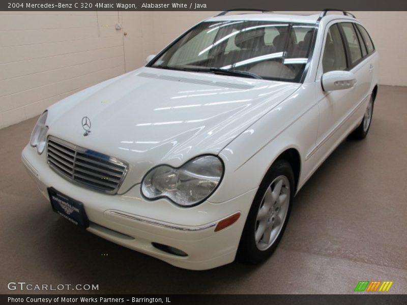 Alabaster White / Java 2004 Mercedes-Benz C 320 4Matic Wagon