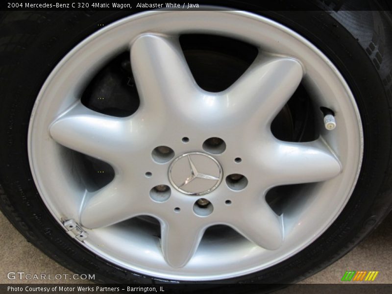 Alabaster White / Java 2004 Mercedes-Benz C 320 4Matic Wagon
