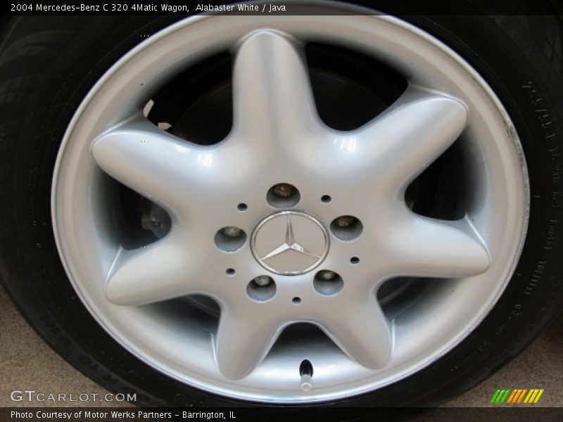 Alabaster White / Java 2004 Mercedes-Benz C 320 4Matic Wagon