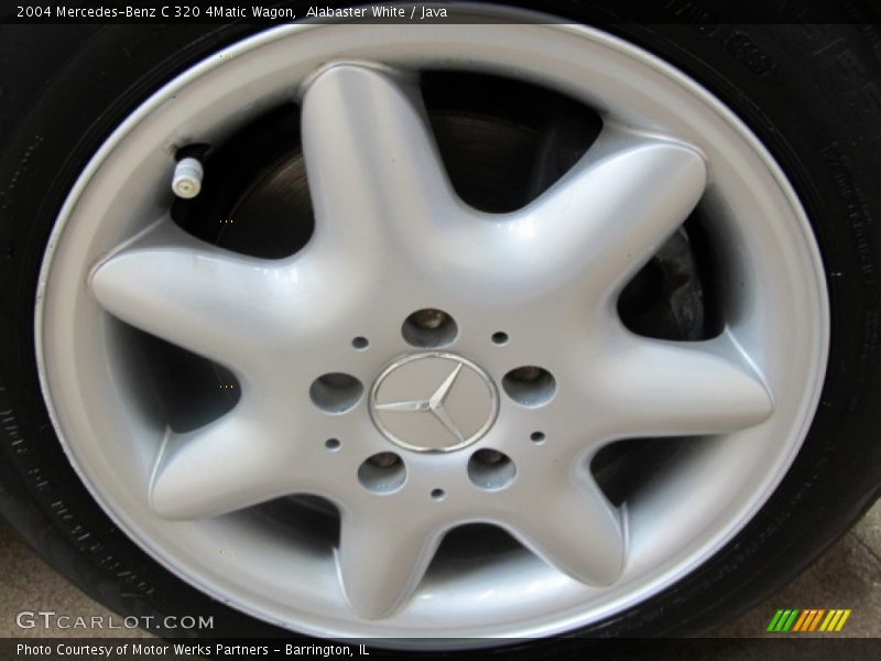 Alabaster White / Java 2004 Mercedes-Benz C 320 4Matic Wagon