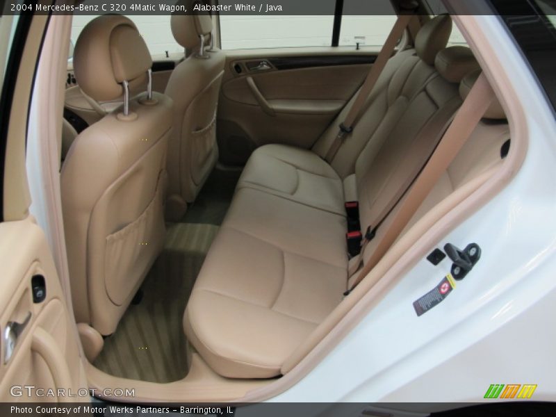 Alabaster White / Java 2004 Mercedes-Benz C 320 4Matic Wagon
