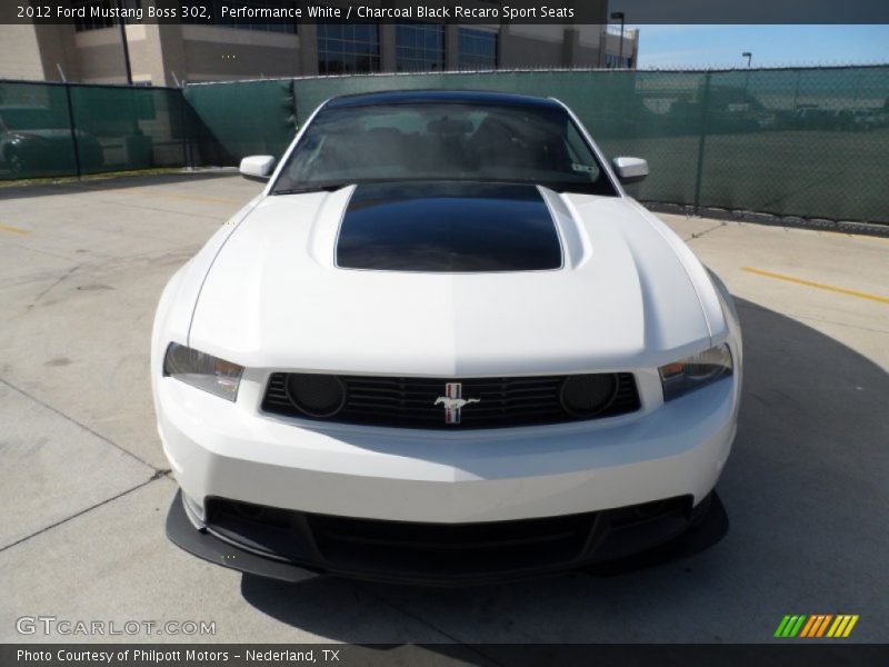  2012 Mustang Boss 302 Performance White