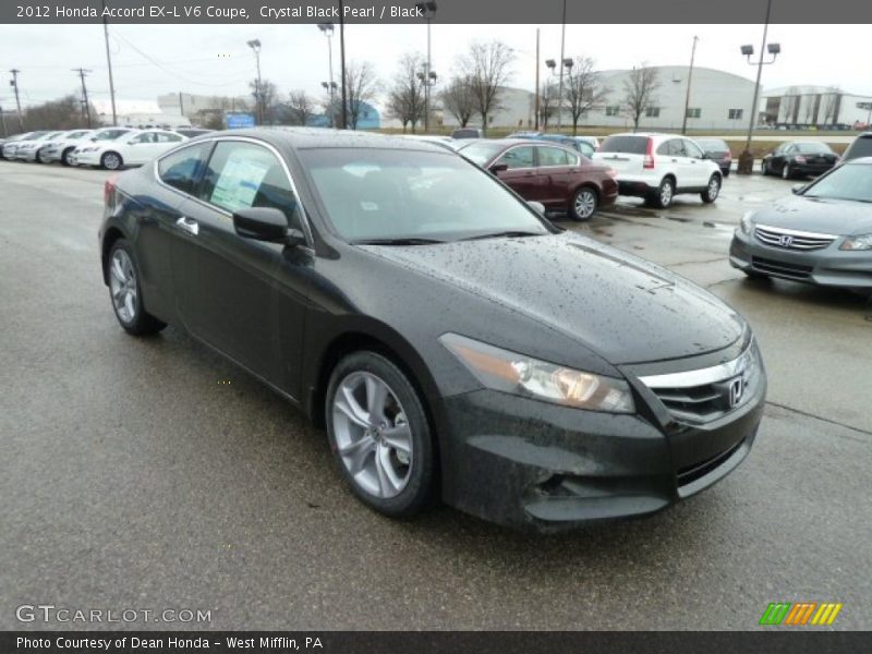 Front 3/4 View of 2012 Accord EX-L V6 Coupe