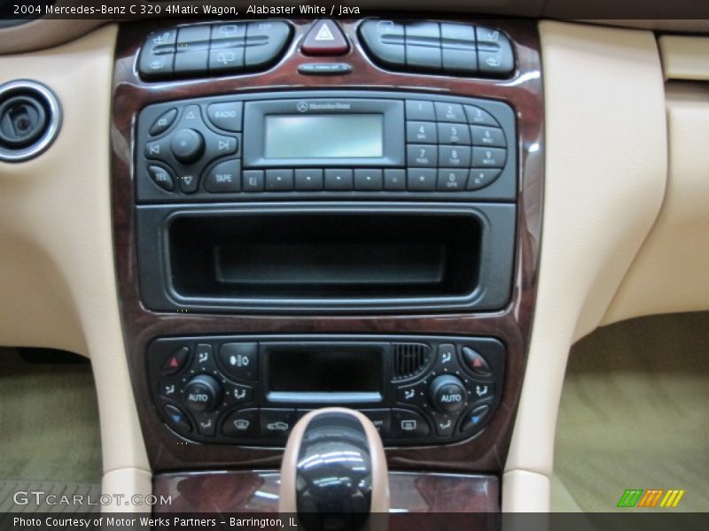 Controls of 2004 C 320 4Matic Wagon