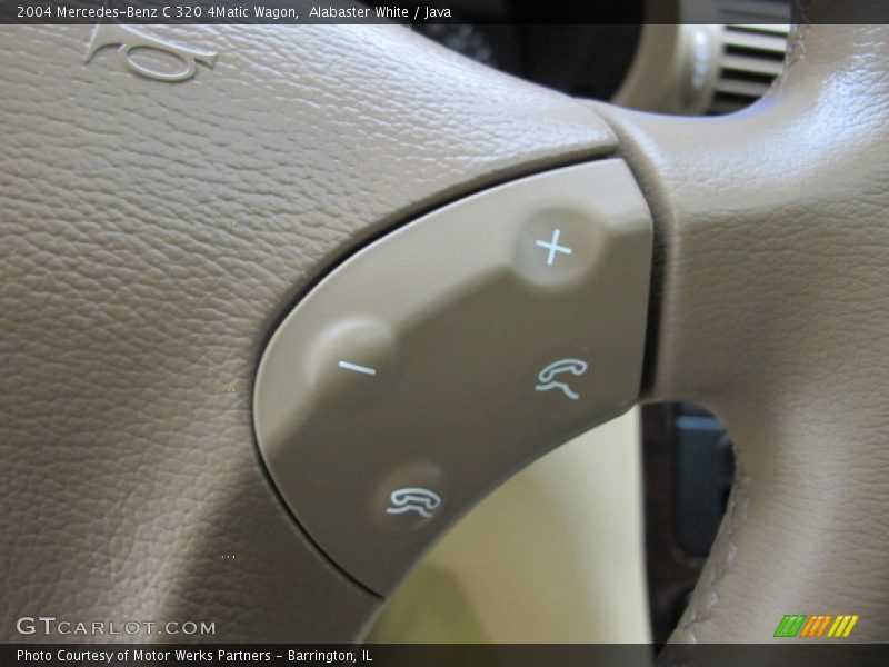 Alabaster White / Java 2004 Mercedes-Benz C 320 4Matic Wagon