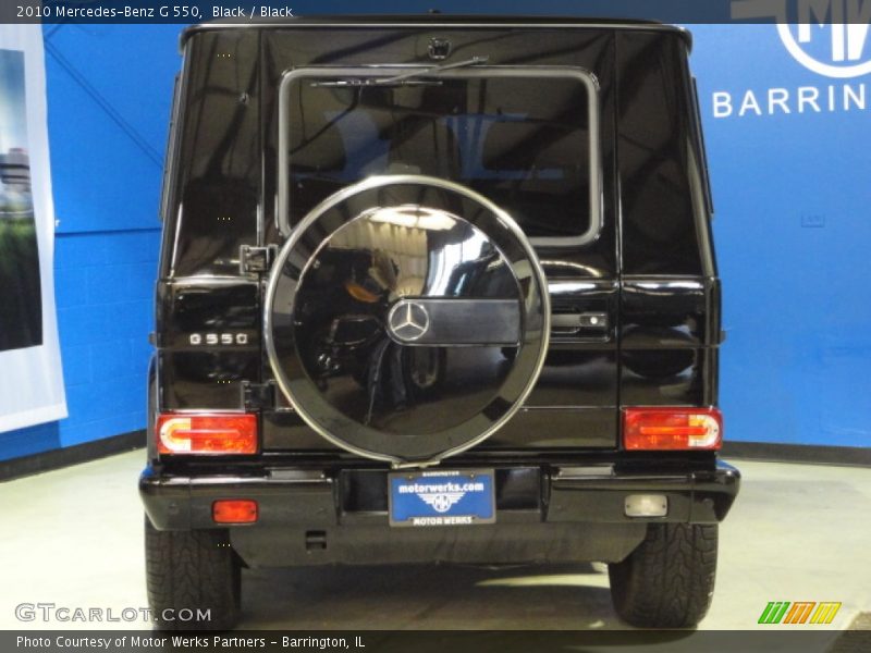 Black / Black 2010 Mercedes-Benz G 550