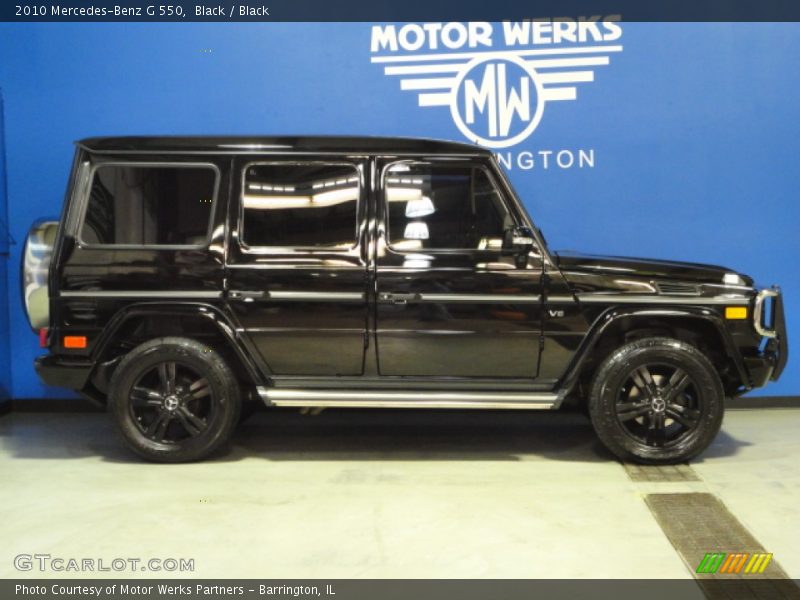 Black / Black 2010 Mercedes-Benz G 550