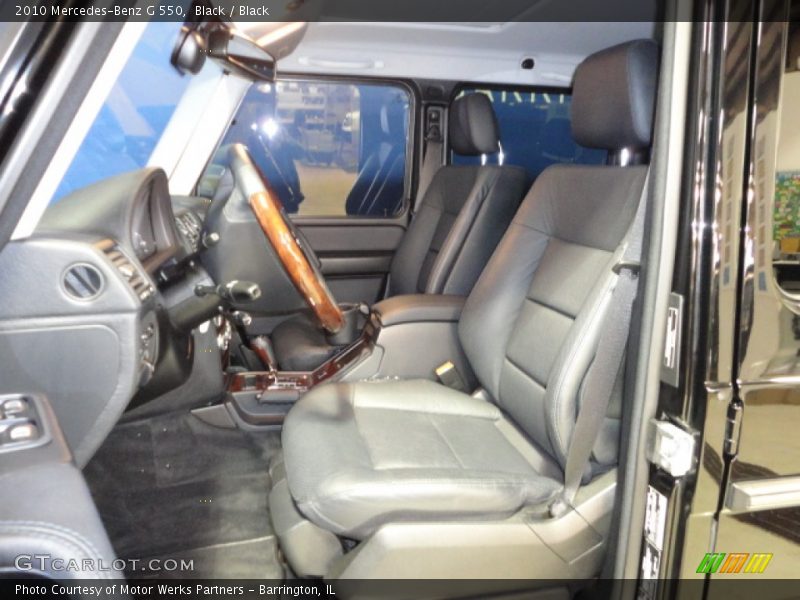 Black / Black 2010 Mercedes-Benz G 550