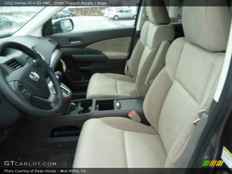  2012 CR-V EX 4WD Beige Interior