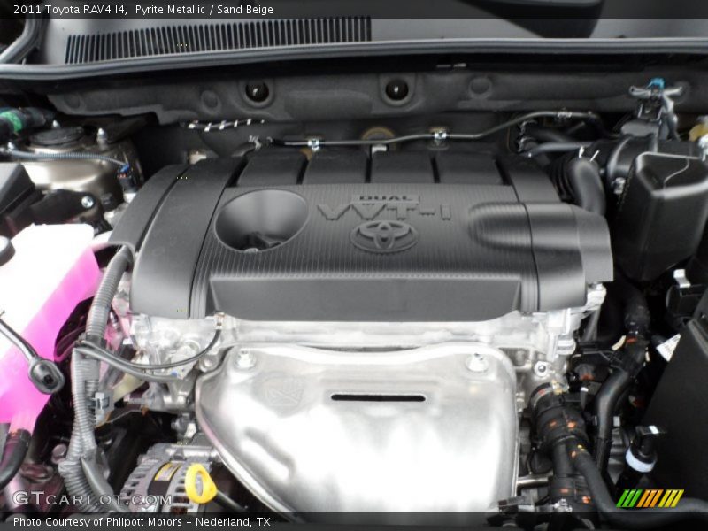  2011 RAV4 I4 Engine - 2.5 Liter DOHC 16-Valve Dual VVT-i 4 Cylinder