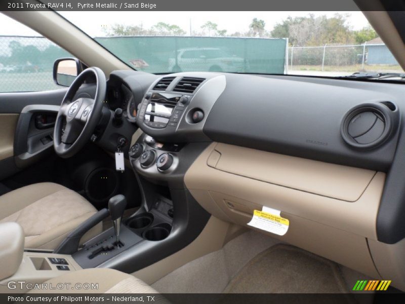 Dashboard of 2011 RAV4 I4