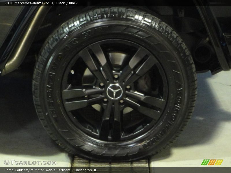 Black / Black 2010 Mercedes-Benz G 550